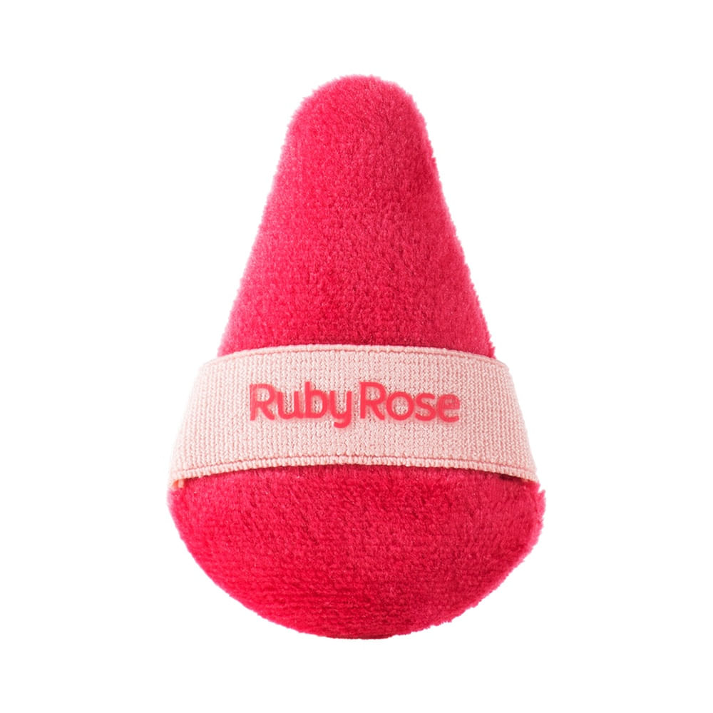 Detalhe da Esponja de Pó Ruby Rose Tiny Touch rosa
